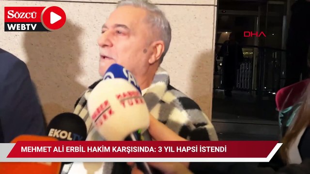 Mehmet Ali Erbil yasa dışı bahse teşvik suçundan hakim karşısında