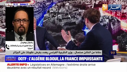 دفاعا عن الخائن صنصال.. وزير الخارجية الفرنسي يهدد بفرض عقوبات على الجزائر