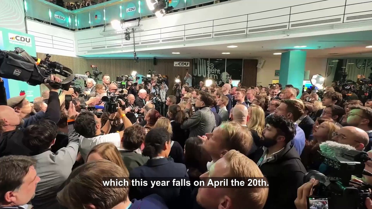 German government coalition talks between CDU and SPD to begin, Merz says