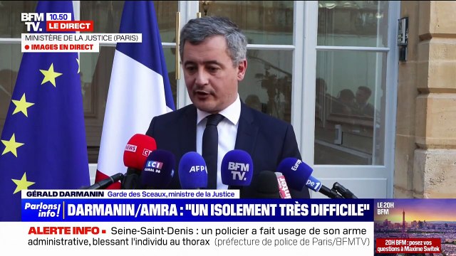 Évasion de Mohamed Amra: Nous ne sommes pas capables de garantir que ça se reproduise pas , indique Gérald Darmanin