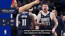 Doncic handled Mavs faceoff 'tremendously' - LeBron