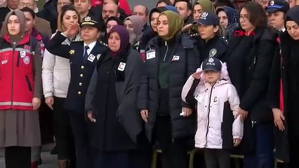 Şehit Polis memuru Onur Şirin son yolculuğuna uğurlandı