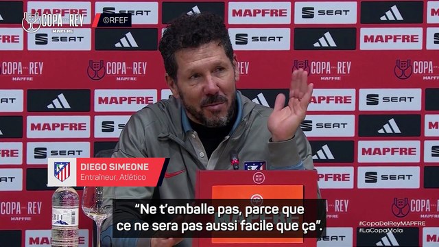 Simeone fait le plein d'émotions lors du match nul à Barcelone