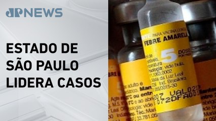 Ministério da Saúde envia 1,6 milhão de doses contra febre amarela