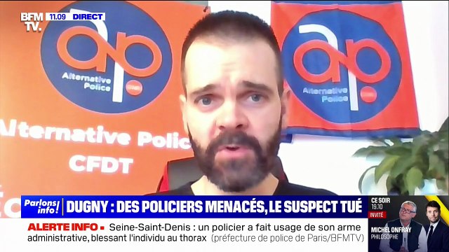Homme armé tué par la police en Seine-Saint-Denis: La riposte de mes collègues est parfaitement fondée , réagit Benjamin Camboulives (Alternative police CFDT)