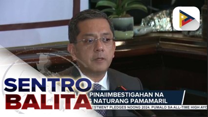 Armed group, posibleng nasa likod ng pamamaril sa isang opisyal sa Maguindanao del Sur ayon sa PNP; mga lugar na ilalagay sa 'red category' ng areas of concern, posibleng madagdagan pa ayon sa Comelec