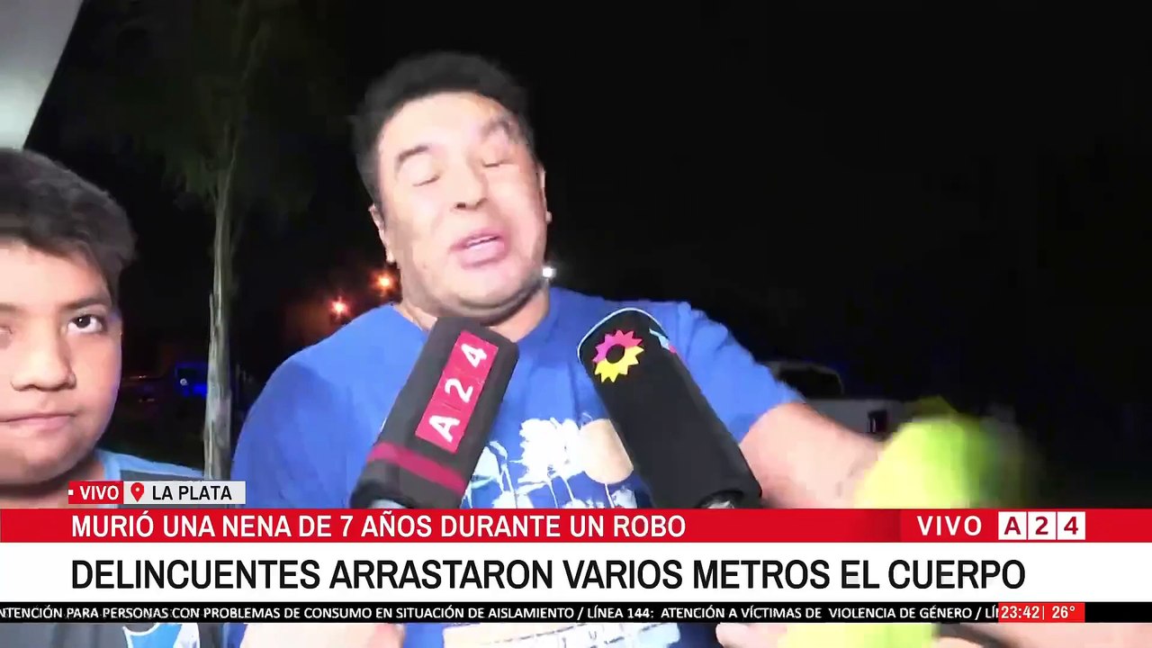 🚨CONMOCIÓN EN LA PLATA: UNA NENA DE 7 AÑOS MURIÓ DURANTE UN ROBO