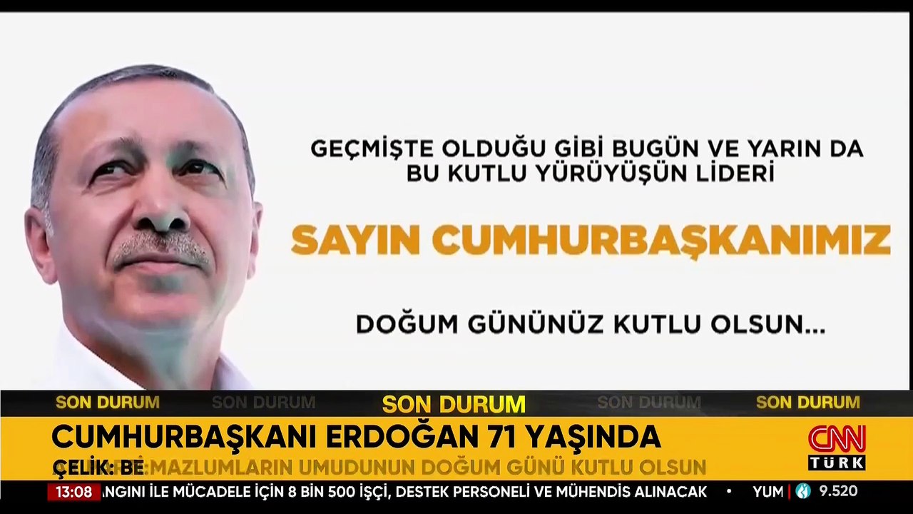 AK Parti'den, Cumhurbaşkanı Erdoğan'ın doğum günü için kutlama mesajı