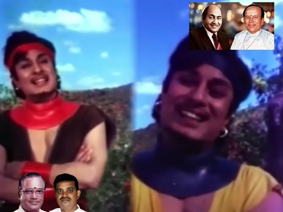 அடிமைப்பெண் என்ற படத்தில் டிஎம்எஸ் ஐயா பாடிய பாடலை இந்தியில் மொமட் ரபி ஐயா பாடியது M.THIRAVIDA SELVAN SINGAPORE TMS FANS