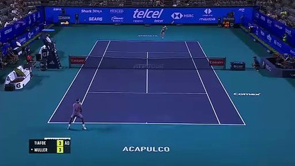 Acapulco - Müller éliminé d’entrée par Tiafoe