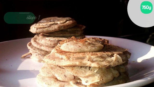 Minis crêpes de sarrasin et lin