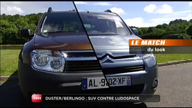 Comparatif Dacia Duster / Citroën Berlingo (Emission Turbo du 12/09/2010)