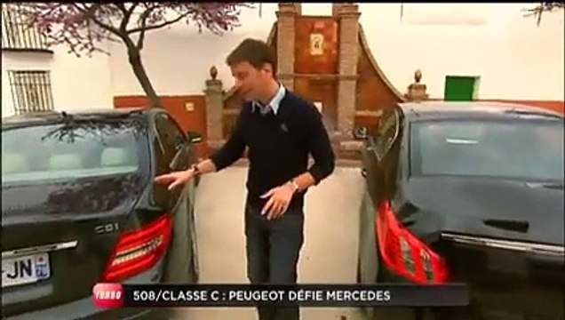 Comparatif Peugeot 508 / Mercedes Classe C (Emission Turbo du 10/04/2011)