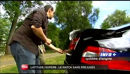 Comparatif Renault Latitude / Skoda Superb (Emission Turbo du 29/05/2011)