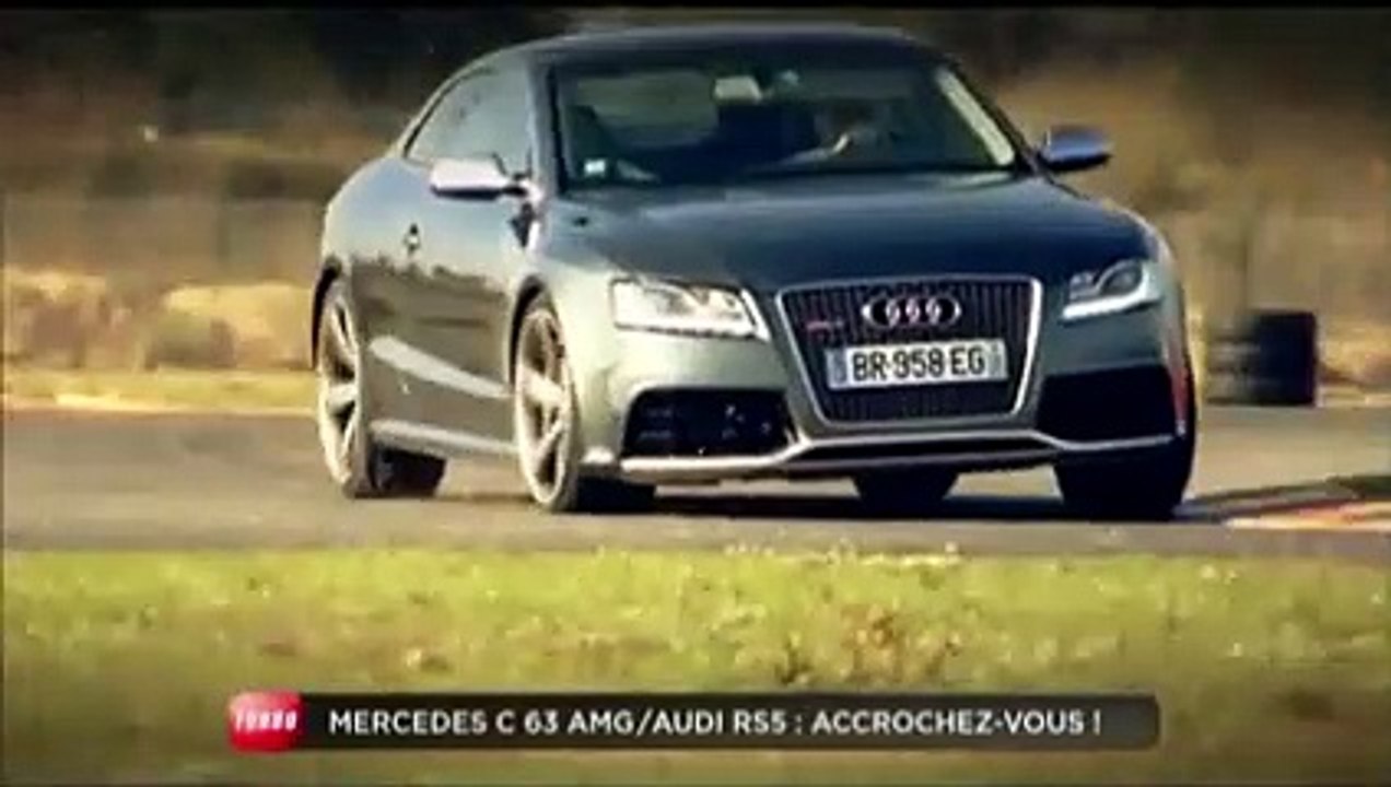 Comparatif Mercedes C63 AMG / Audi RS5 (Emission Turbo du 11/12/2011)