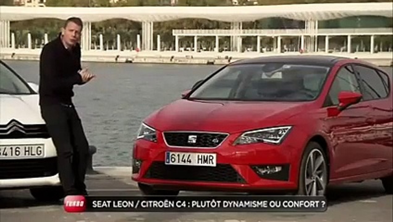 Essai comparatif : Seat Leon / Citroën C4 (Emission Turbo du 27/01/2013)