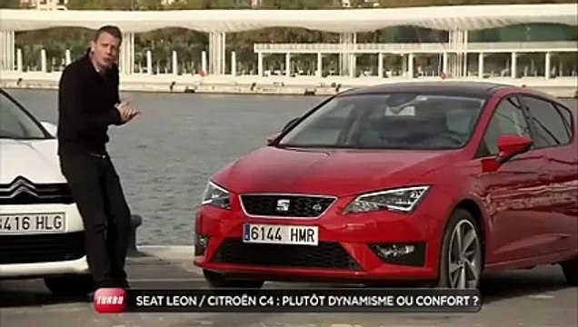 Essai comparatif : Seat Leon / Citroën C4 (Emission Turbo du 27/01/2013)
