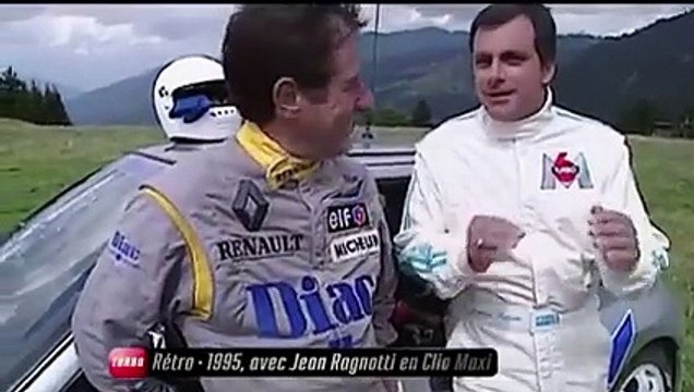 Retro : Jean Ragnotti en Renault Clio Maxi (Emission Turbo du 28/08/2012)