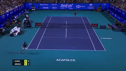 Acapulco - Zverev accroché par Arnaldi