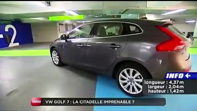 Comparatif : Volkswagen Golf 7 vs. Volvo V40 (Emission Turbo du 16/12/2012)