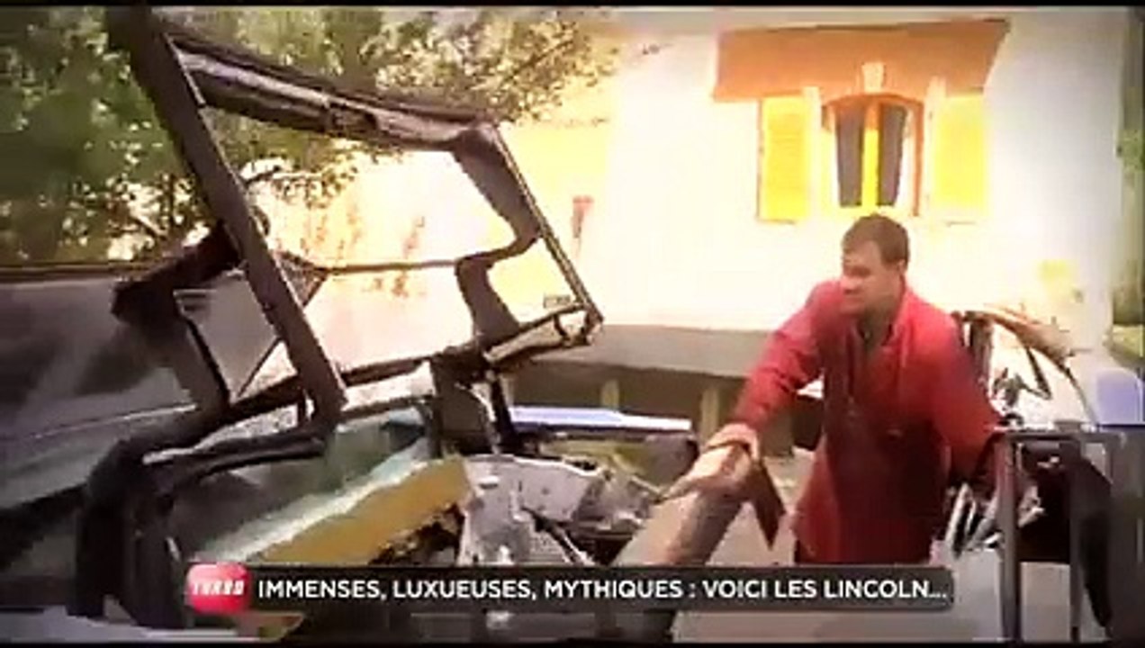 Rétro : immenses, luxueuses, mythiques, voici les Lincoln... (Emission Turbo du 17/02/2013)