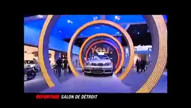 Reportage : Salon de Detroit 2008 (Emission Turbo du 19/01/2008)