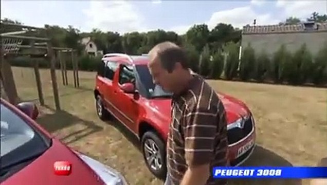 Comparatif Peugeot 3008 / Skoda Yeti (Emission Turbo du 13/09/2009)