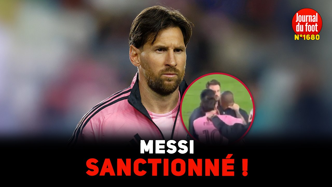 MESSI sanctionné pour un MAUVAIS GESTE !
