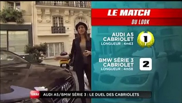 Comparatif Audi A5 cabriolet / BMW Série 3 cabriolet, avec Marie-Ange Casalta (Emission Turbo du 16/