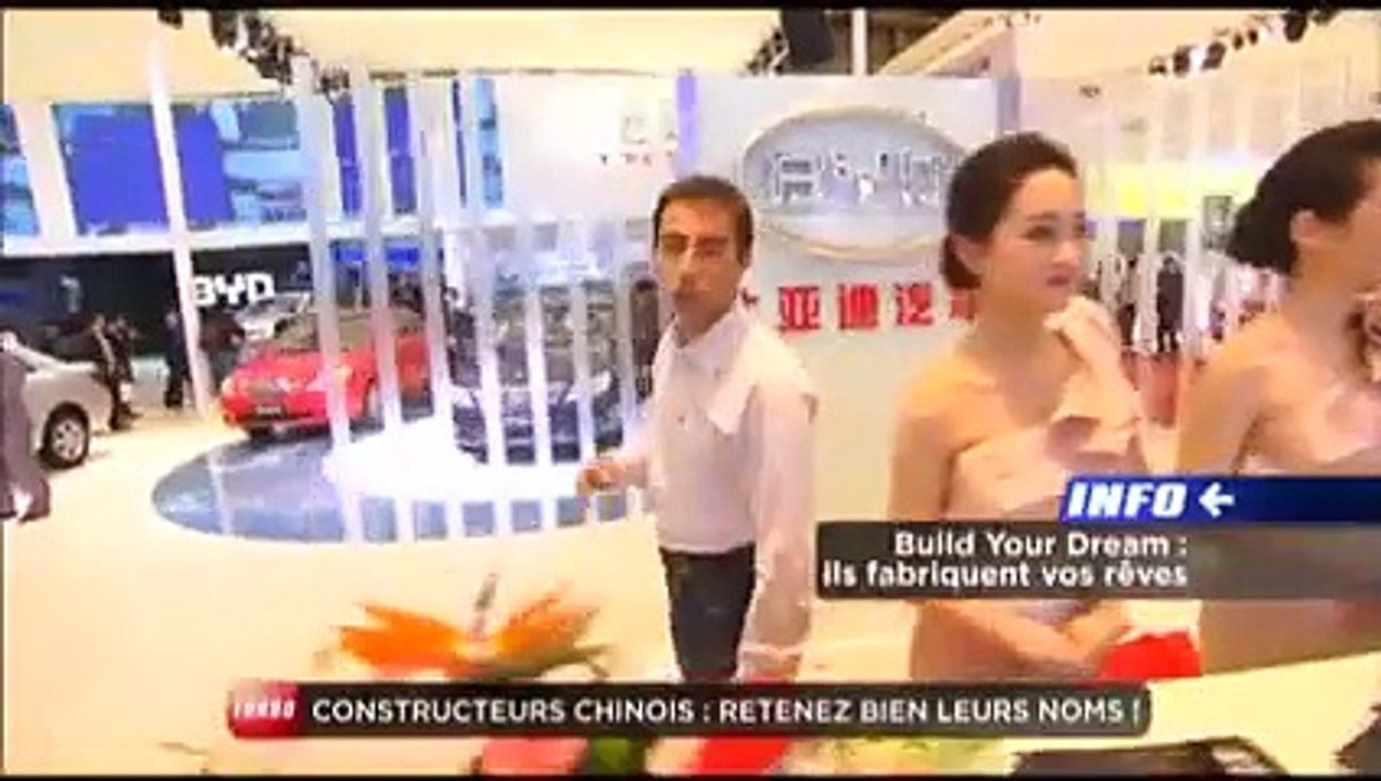 Reportage : Les constructeurs chinois Salon de Shanghaï 2011 (Emission Turbo du 24/04/2011)