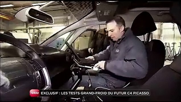 Exclu : les tests grand froid du Citroën C4 Picasso 2 (Emission Turbo du 14/04/2013)