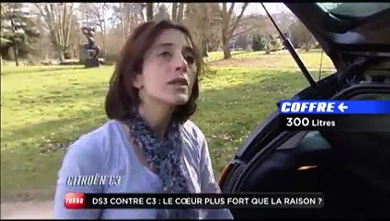 Comparatif Citroën DS3 / Citroën C3 (Emission Turbo du 21/03/2010)
