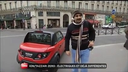 Comparatif Peugeaot ION / Tazzari Zero (Emission Turbo du 20/03/2011)