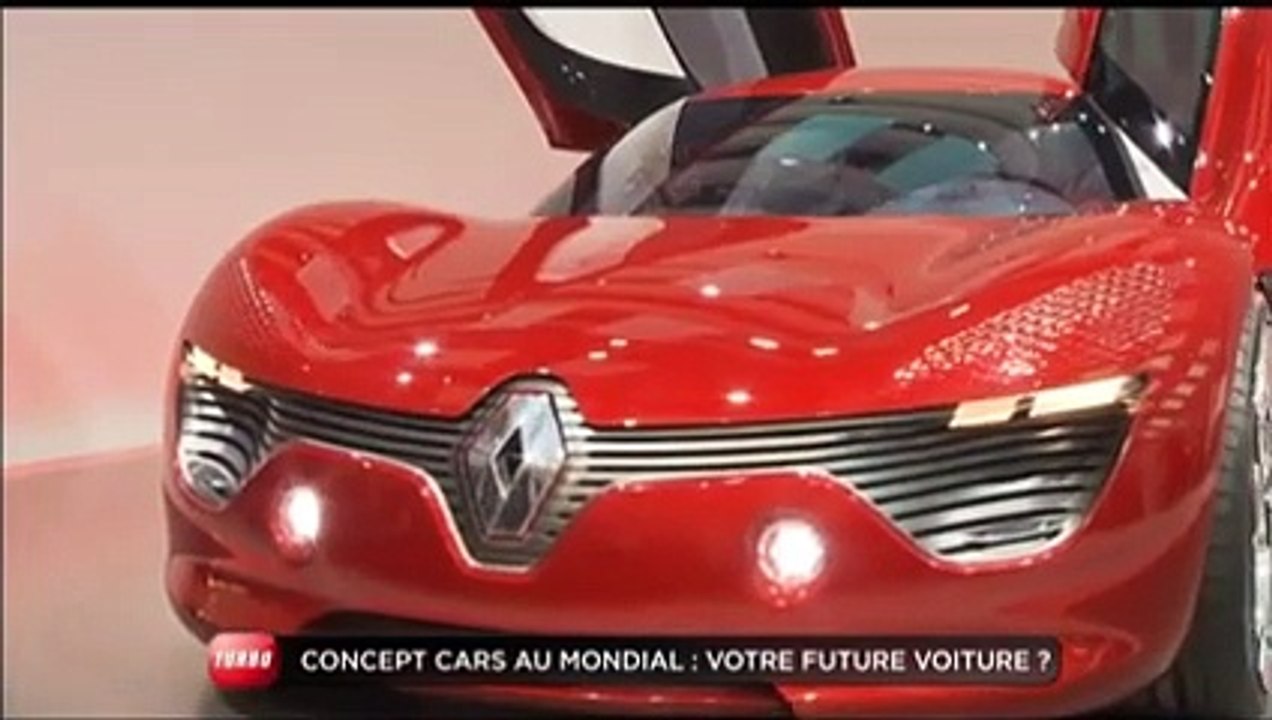 Reportage : Les concept cars au Mondial de l'automobile 2010 (Emission Turbo du 03/10/2010)