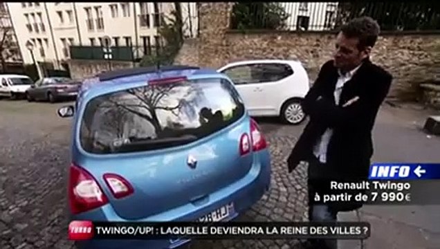 Comparatif Renault Twingo 2 restylée / Volkswagen Up ! (Emission Turbo du 29/01/2012)