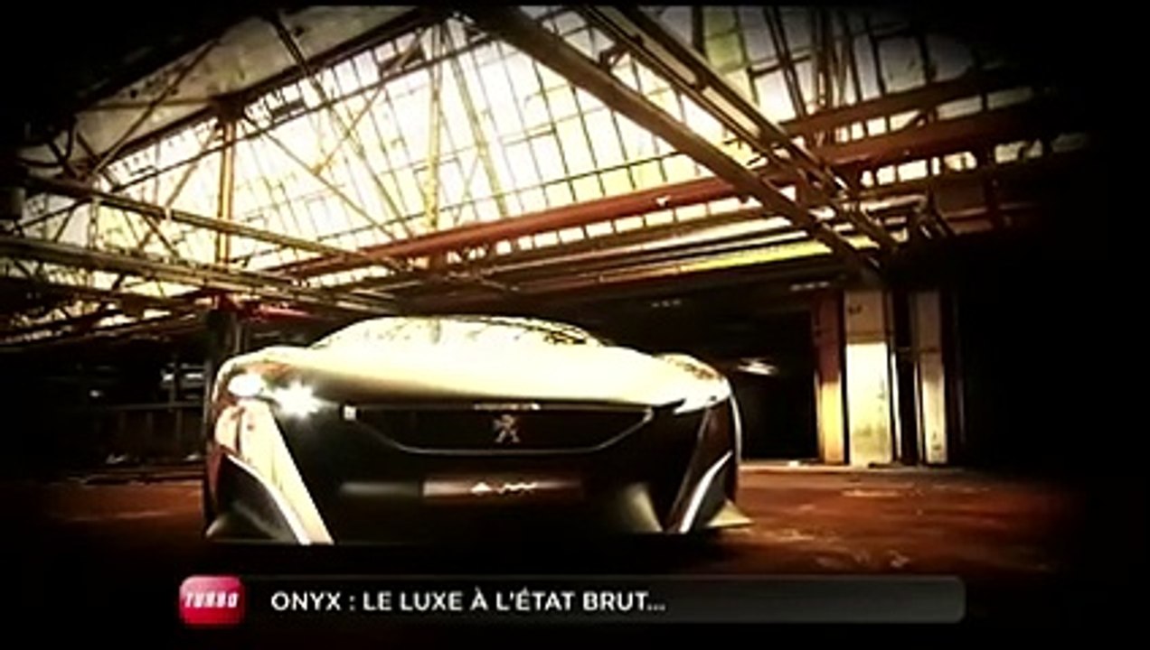 Reportage : dans les coulisses du Peugeot Onyx 2ème partie (Emission Turbo du 16/09/2012)