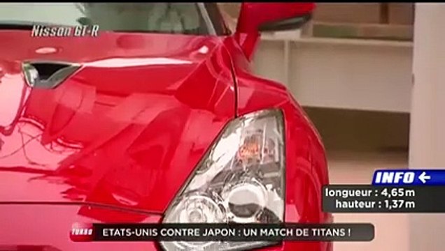 Comparatif : Nissan GT-R / Ford Mustang Shelby GT500 (Emission Turbo du 06/01/2013)