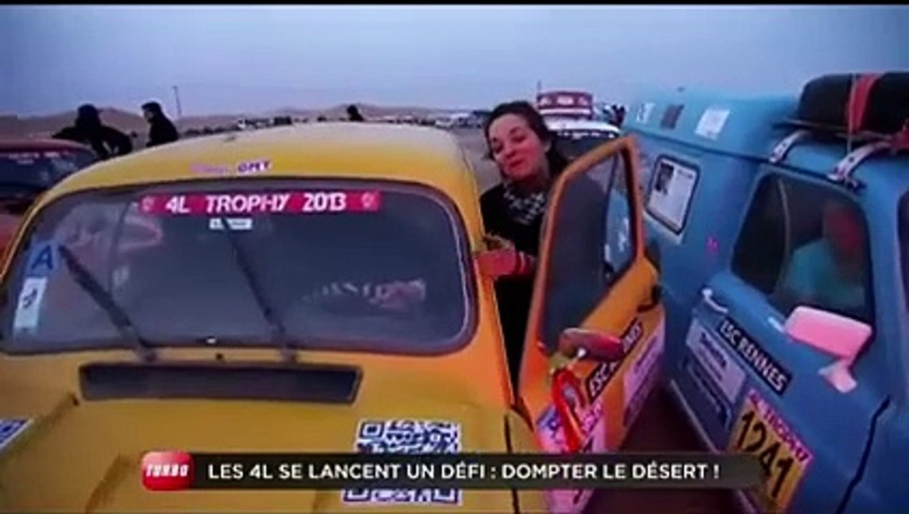 Insolite : Renault 4L Trophy (Emission Turbo du 03/03/2013)