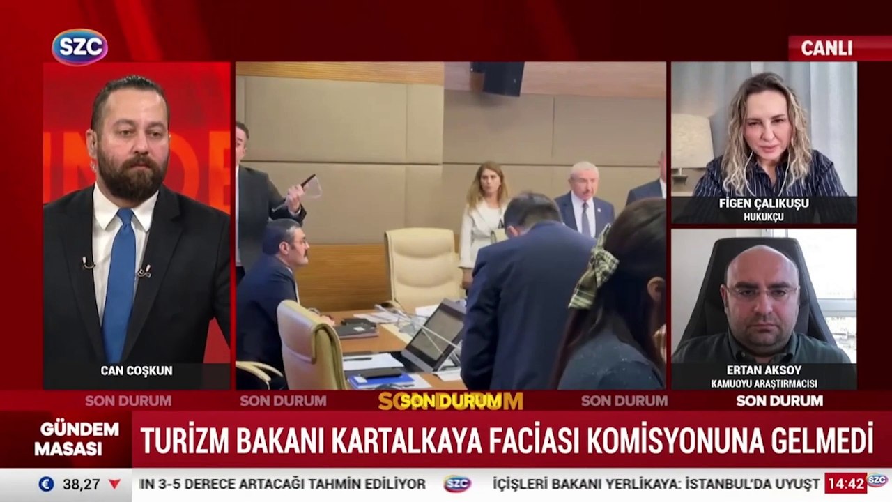 Bakan Ersoy Kartalkaya Faciası için kurulan komisyona gelmedi: 3 parti toplantıyı terk etti!