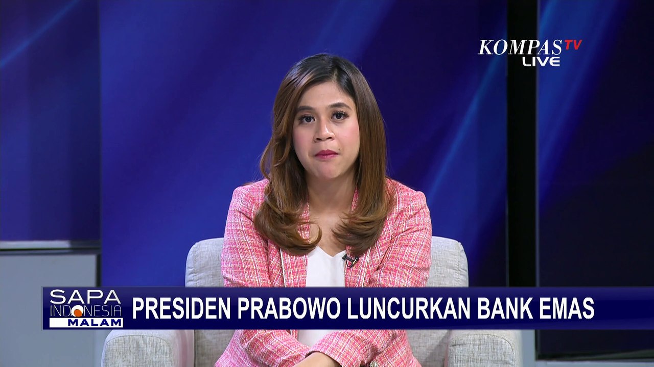 Momen Presiden Prabowo Luncurkan Bank Emas, Ucapkan Terima Kasih ke Jokowi