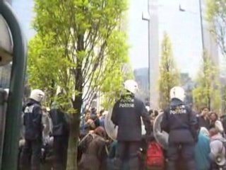 29 avril manif des sans papiers bxl
