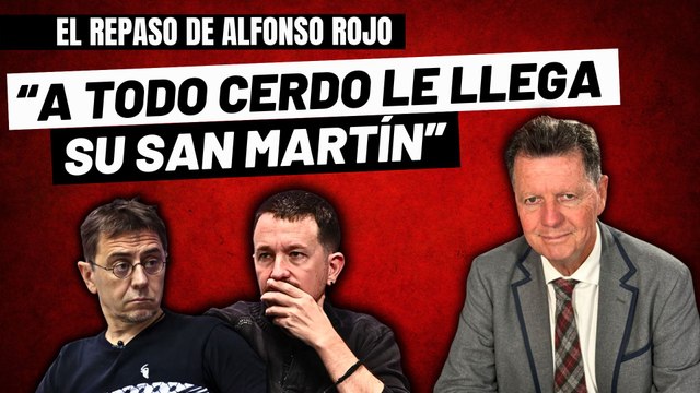 Alfonso Rojo: “Sánchez y su cuadrilla de maleantes vienen ahora a por nosotros con la Ley Mordaza”