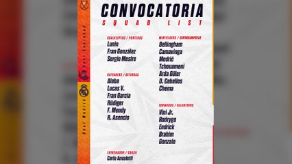 Mbappé, Valverde y Courtois se quedan fuera de la lista de convocados ante la Real