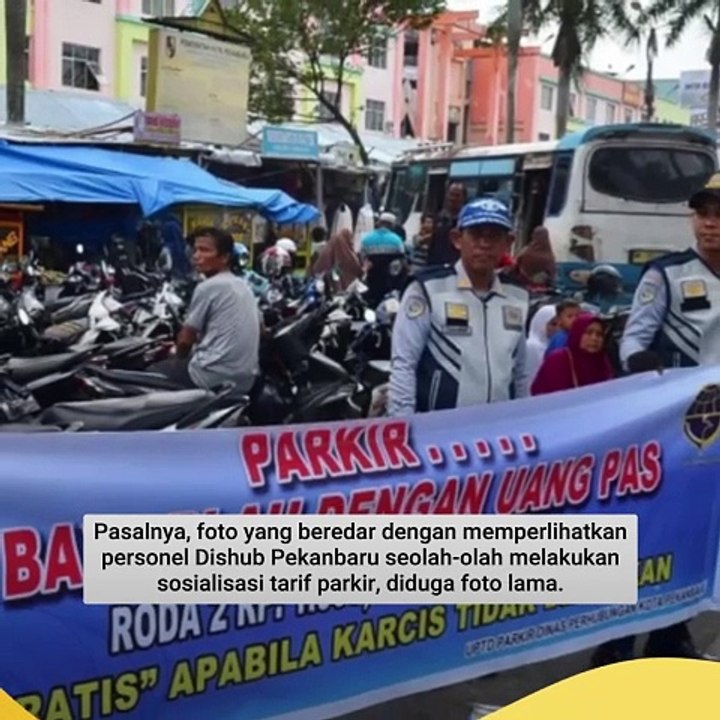 Dokumentasi Dishub Soal Sosialisasi Parkir Diduga Foto Lama, Ini Respon DPRD Pekanbaru