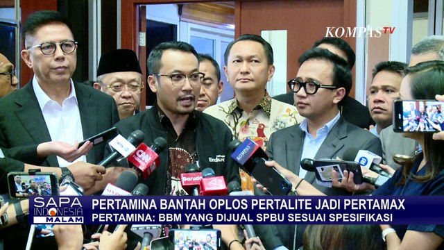 Buka Suara Bantah Oplos Pertalite Jadi Pertamax, Pertamina: BBM yang Dijual SPBU Sesuai Spesifikasi