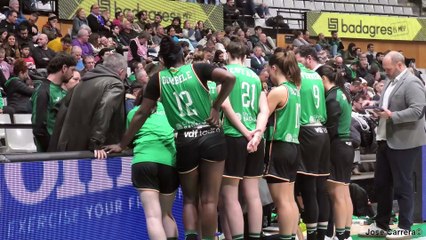 Joventut Badalona-Sedis Bàsquet La Seu Tiempos