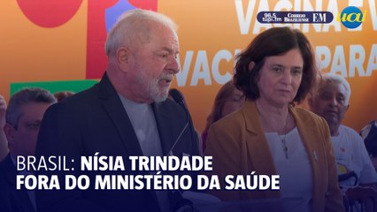 Nísia Trindade fora do Ministério da Saúde