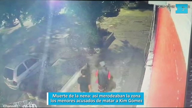 Muerte de la nena: así merodeaban la zona los menores acusados de matar a Kim Gómez