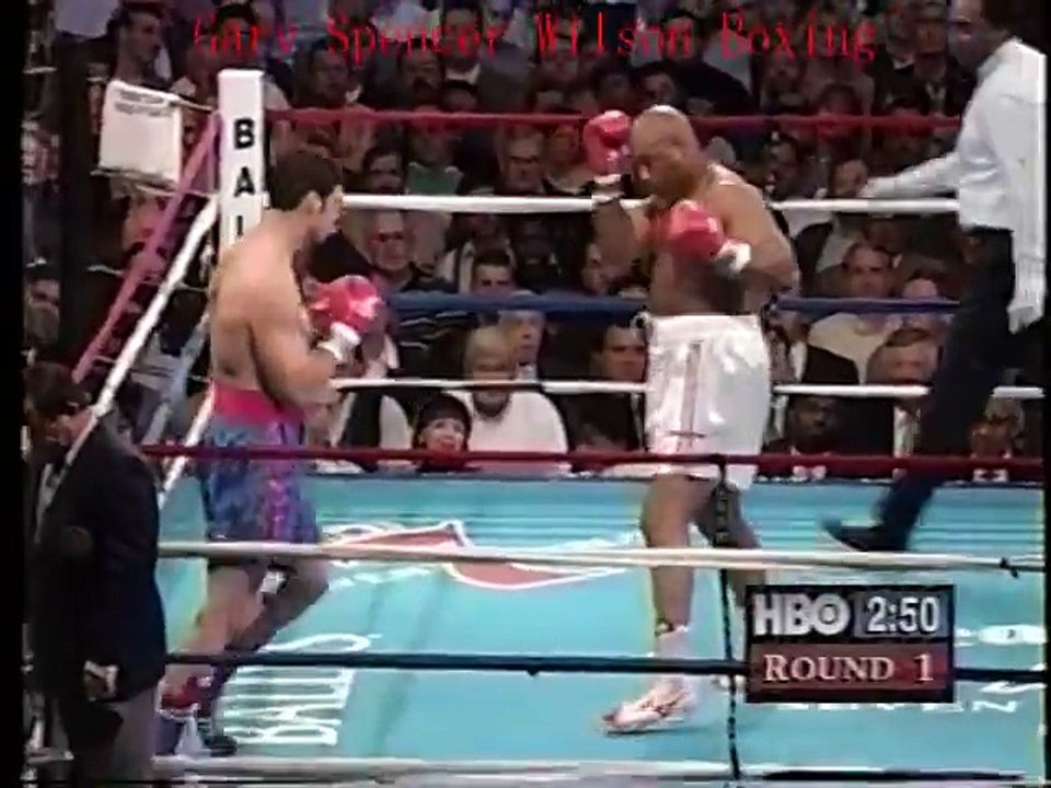 George Foreman vs Lou Savarese - HBO 4-26-97