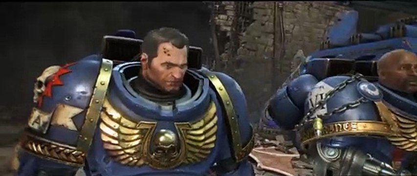 Allien Fight Cute Scene Warhammer 40,000 Space Marine 2